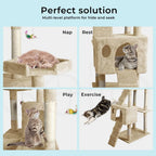Cat Scratcher Multi Level 184cm Height