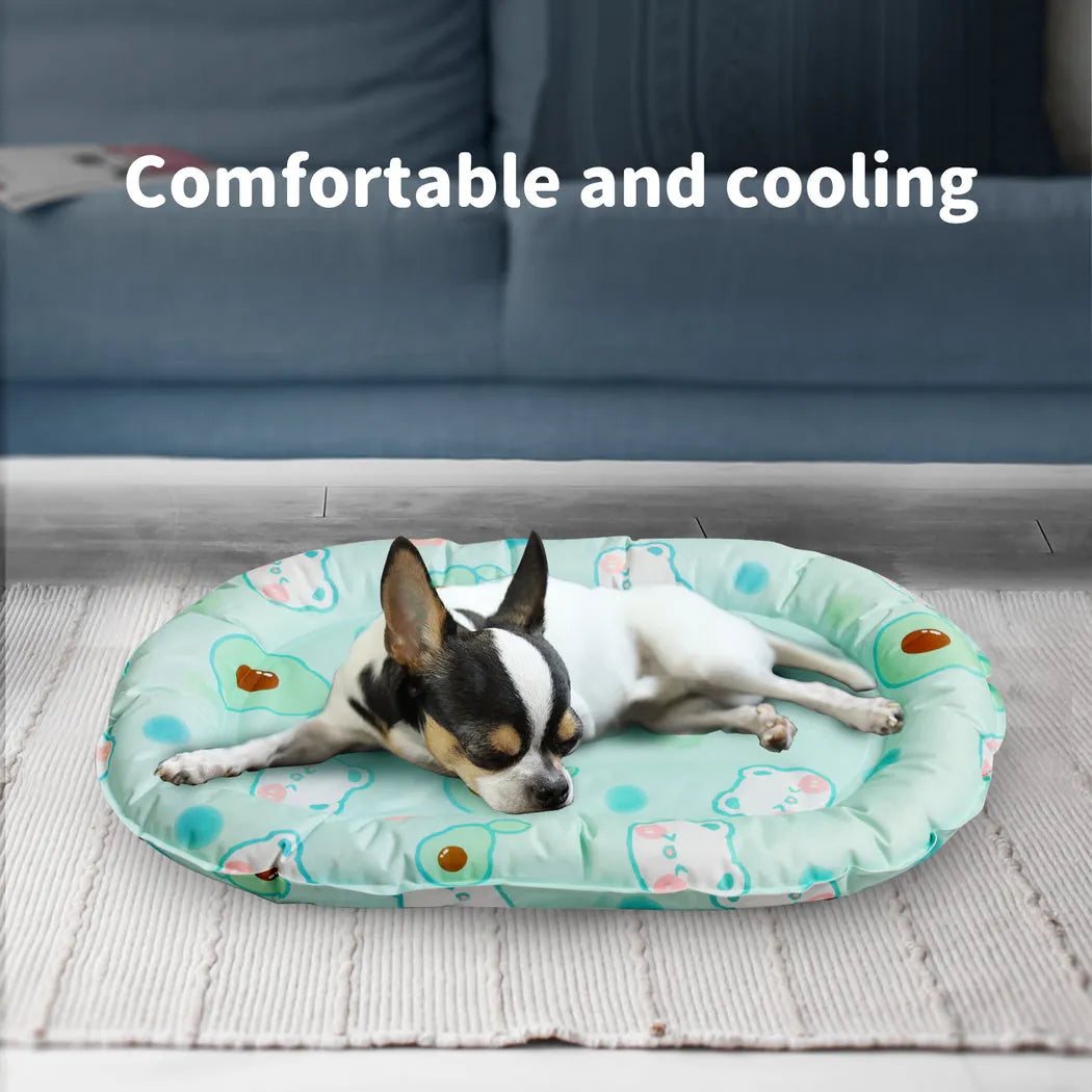 Pet Cooling Mat Dog Cat Gel Non-Toxic Bed Pillow Self-cool Summer Ice Pad