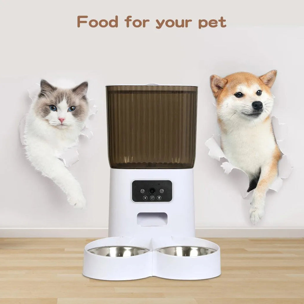 5L Automatic Pet Feeder with Camera & Wi-Fi App