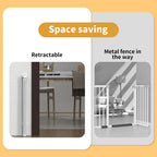 Pet Adjustable Retractable Mesh Pet Gate