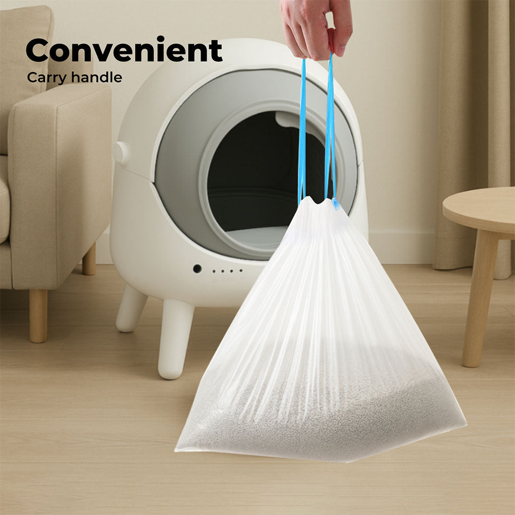 Waste Bag 6 Rolls Replacement Refill For AutoClean Lite Automatic Litter Box