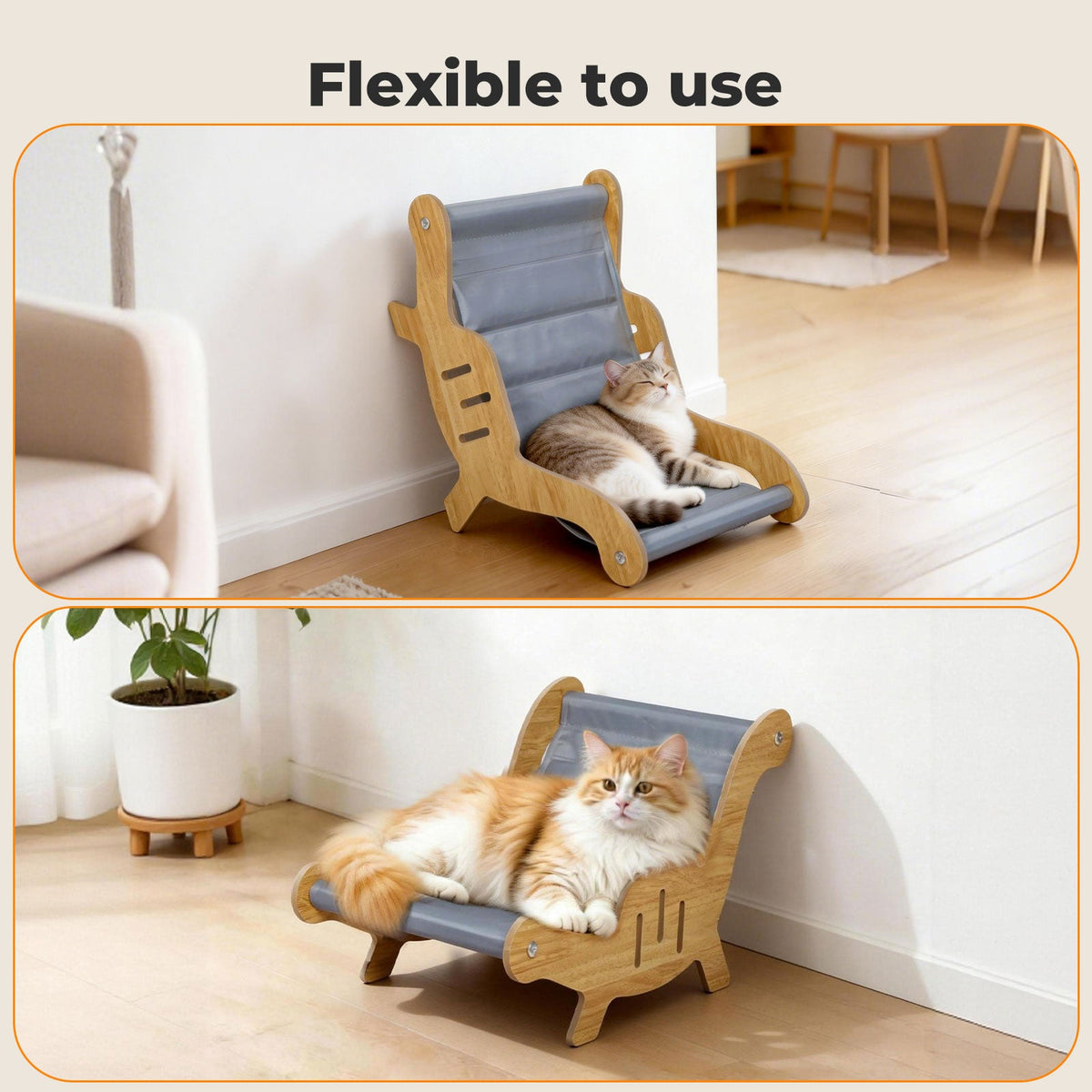 Cool Cat Bed Rest Gel Sofa Lounger Indoor Cooling Pet Hammock Chair