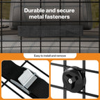 Pet Car Barrier Dog Gate Safety Guard Dividers Adjustable for SUV Vehicles