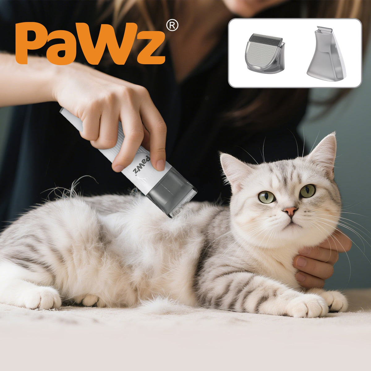Pet Grooming Trimmer & Paw Blades - 2pcs