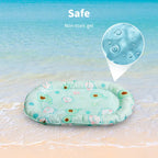 Pet Cooling Mat Dog Cat Gel Non-Toxic Bed Pillow Self-cool Summer Ice Pad