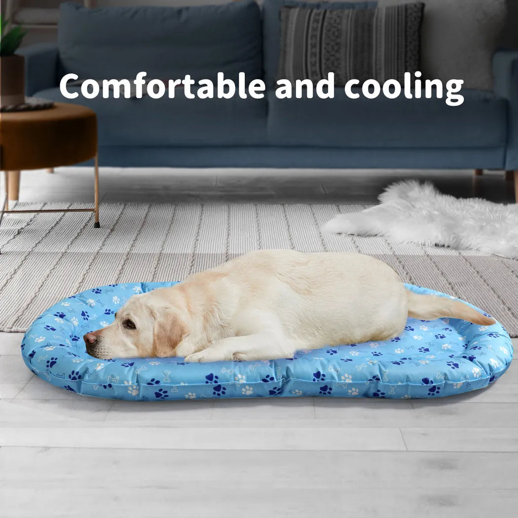 Pet Cooling Mat Dog Cat Gel Non-Toxic Bed Pillow Self-cool Summer Ice Pad