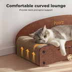 Cat Scratcher Scratching Board Corrugated Cardboard Scratch Bed Toy 2 Balls