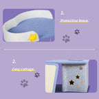 Cat Tree Post Scratching Multi-Level - Blue