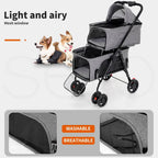 Pet Cruiser Two-tier Pet Stroller