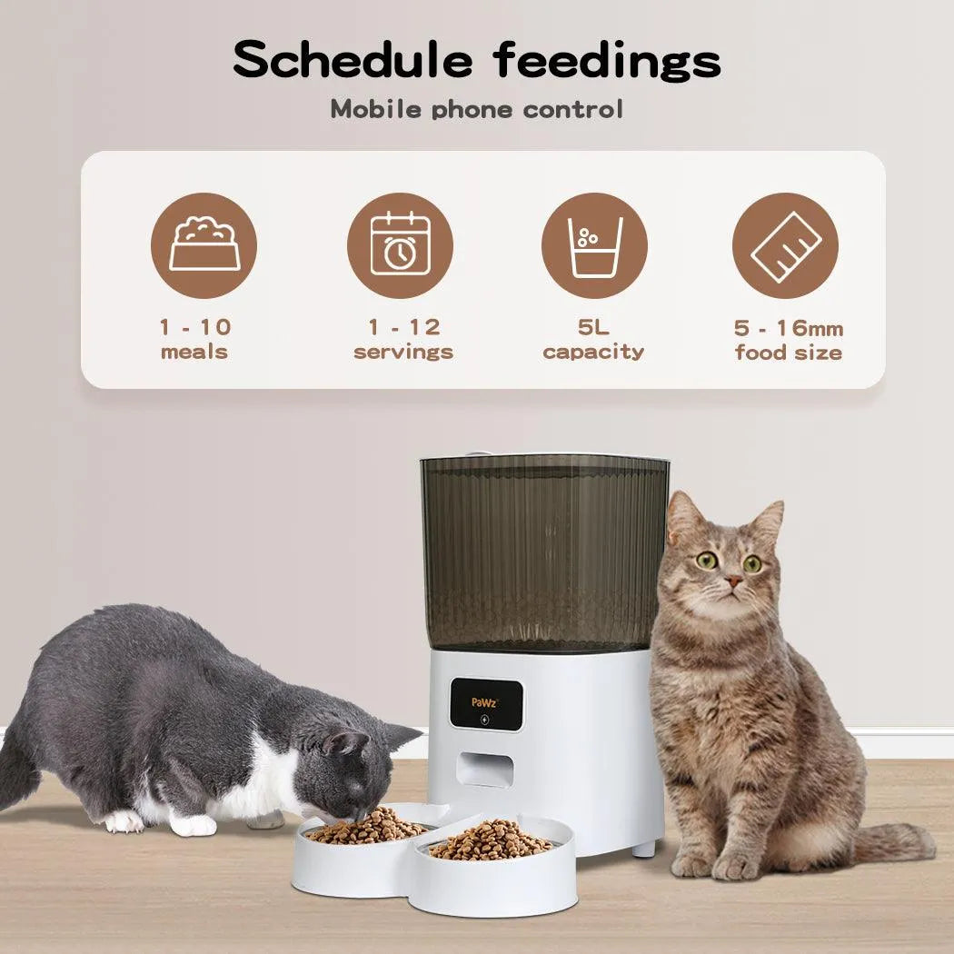 5L Automatic Pet Feeder with Timer