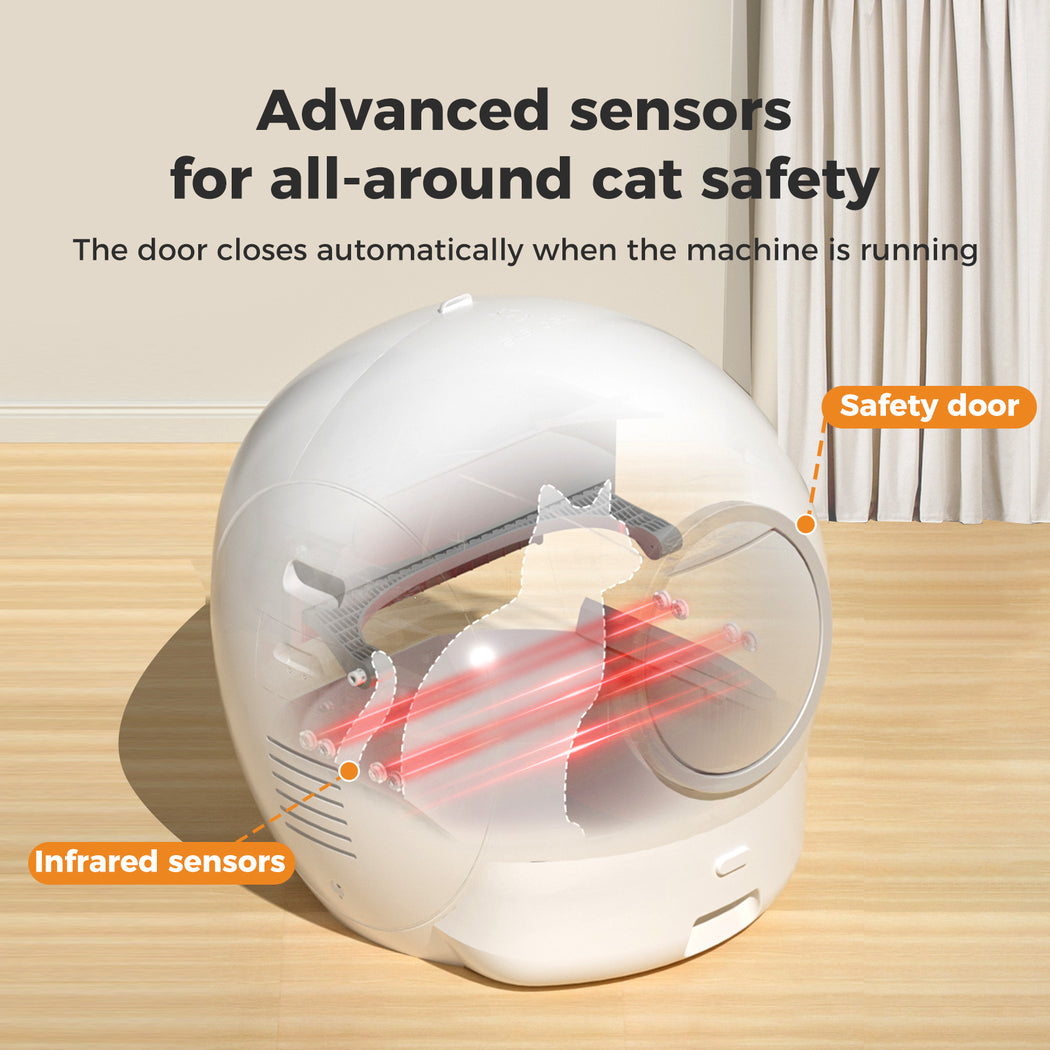 AutoClean Max Automatic Self Cleaning Cat Litter Box
