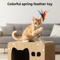 Pawz Cat Scratcher Board Bed Scratching Cardboard Catnip Toy Pad Mat Recyclable
