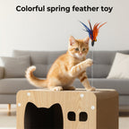 Pawz Cat Scratcher Board Bed Scratching Cardboard Catnip Toy Pad Mat Recyclable