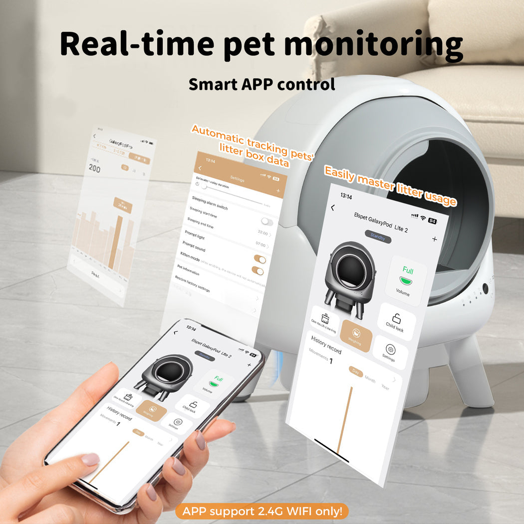 AutoClean Lite Automatic Self Cleaning Cat Litter Box
