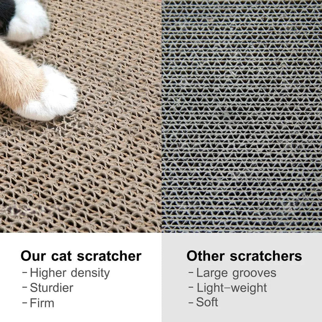 Cat Scratching Board Corrugated Cardboard - House