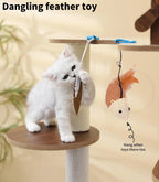 Cat Tree Tower with Wood House 168cm