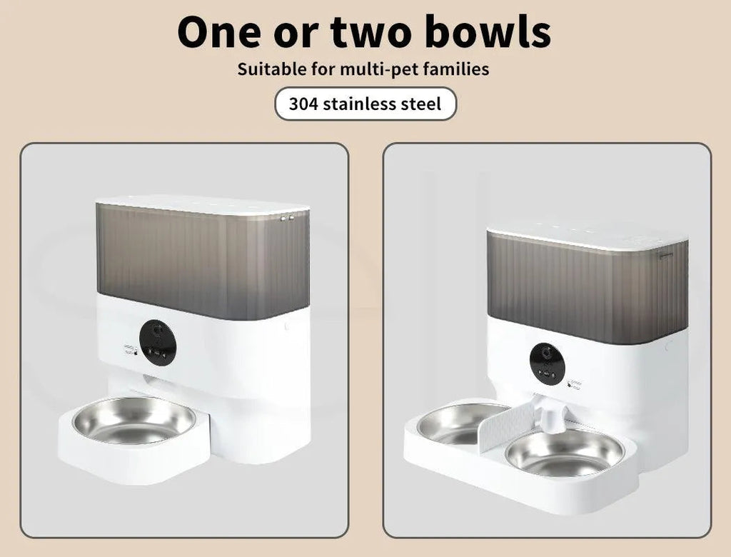 7L Smart Pet Feeder with Camera