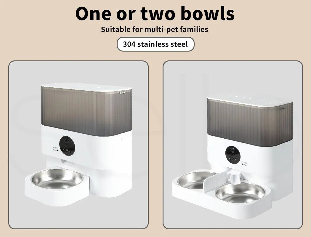 7L Smart Pet Feeder with Camera