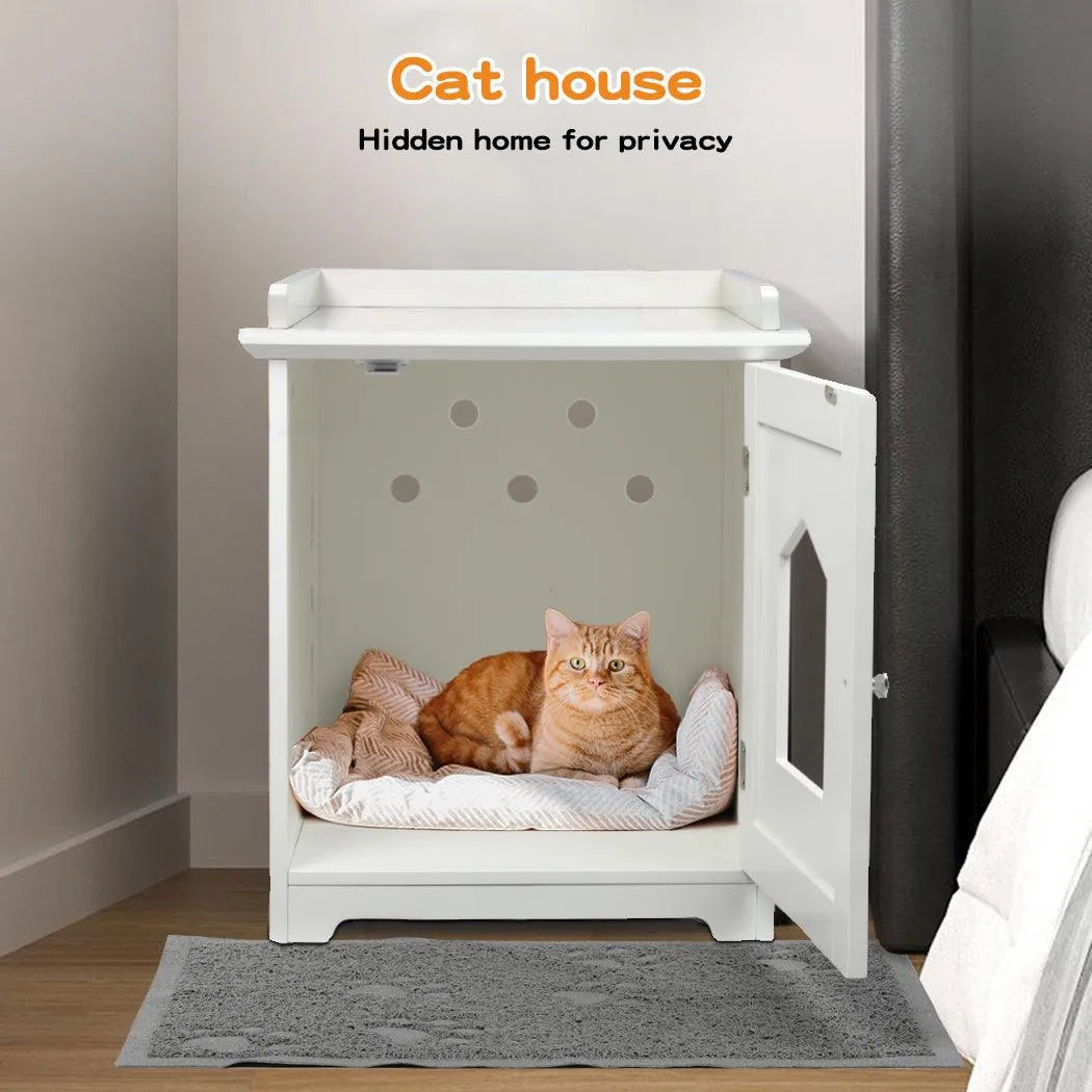 Cat Litter Box Mat Fully Enclosed Kitty Toilet