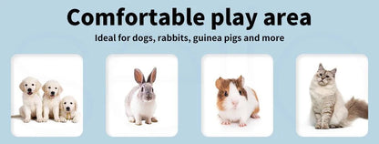 6 Panels Pet Playpen Pet Gate