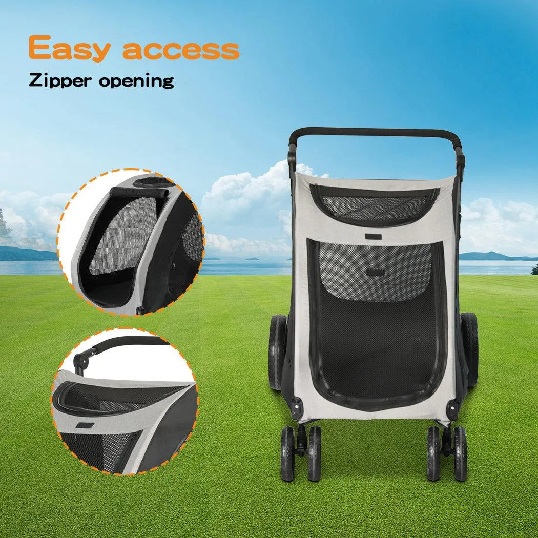 Pet Stroller 4 Wheel