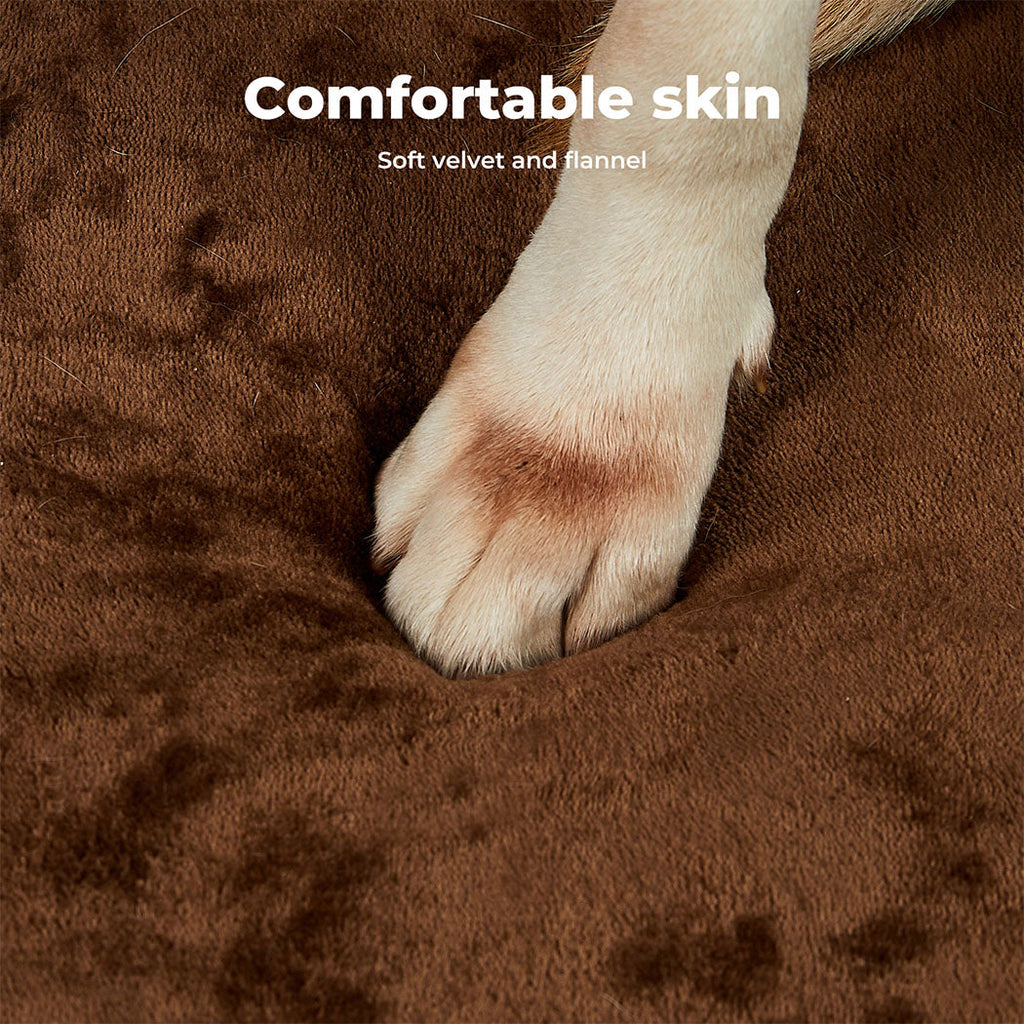 Orthopedic Dog Bed with Memory Foam Cushion - Washable Cover