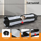 Cat Toys Set Interactive Teaser Scratching Board Tunnel 5 styles