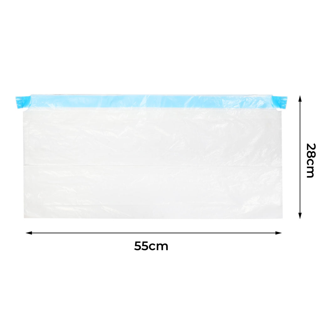Waste Bag 6 Rolls Replacement Refill For AutoClean Lite Automatic Litter Box