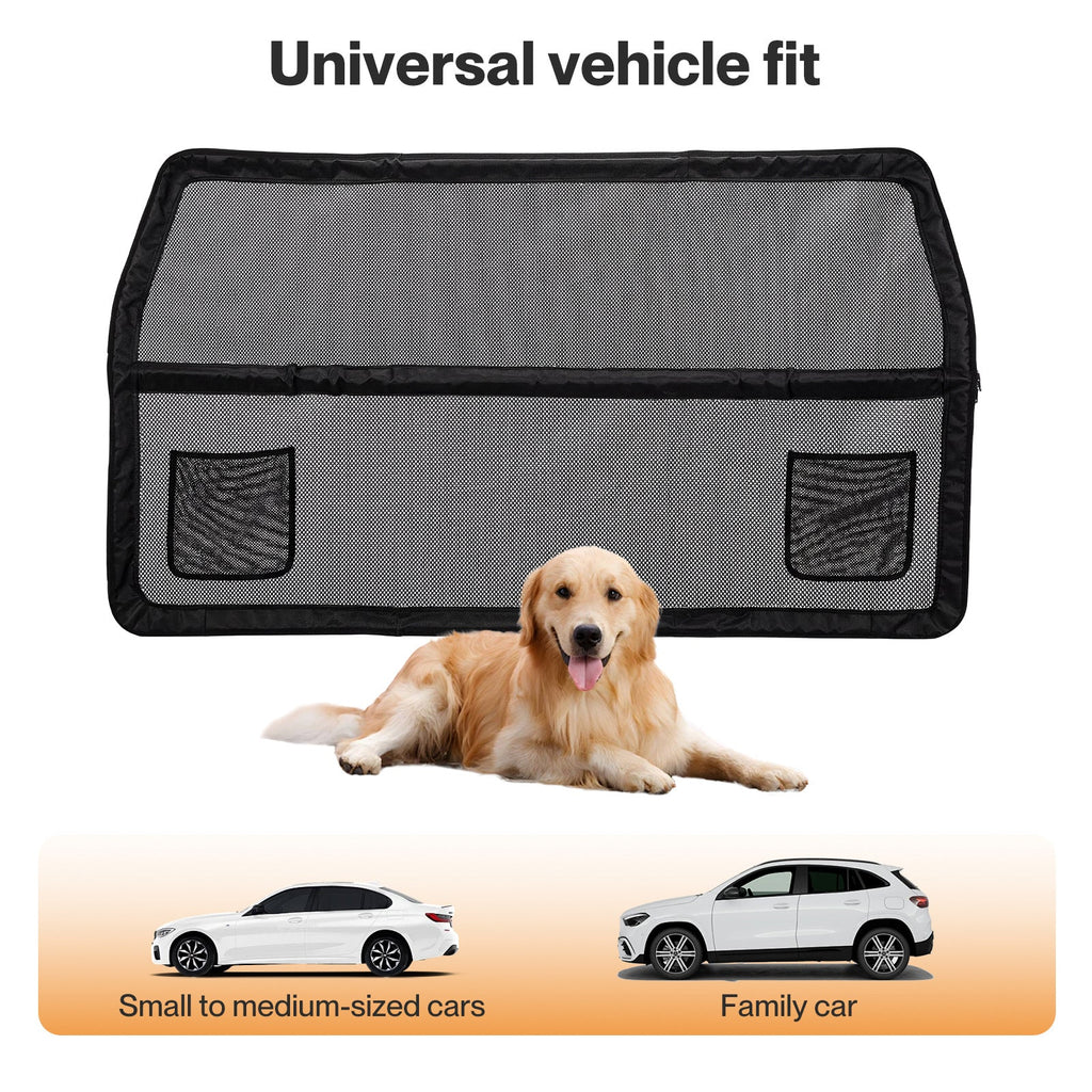 Dog Car Barrier Guard Back Seat Safety Protector Mesh Net Pet Dividers