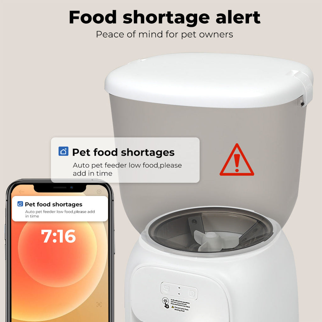 Automatic Pet Feeder Dog Cat Feeder Camera Wifi Auto Smart Food Dispenser