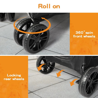 Pet Stroller 4 Wheel