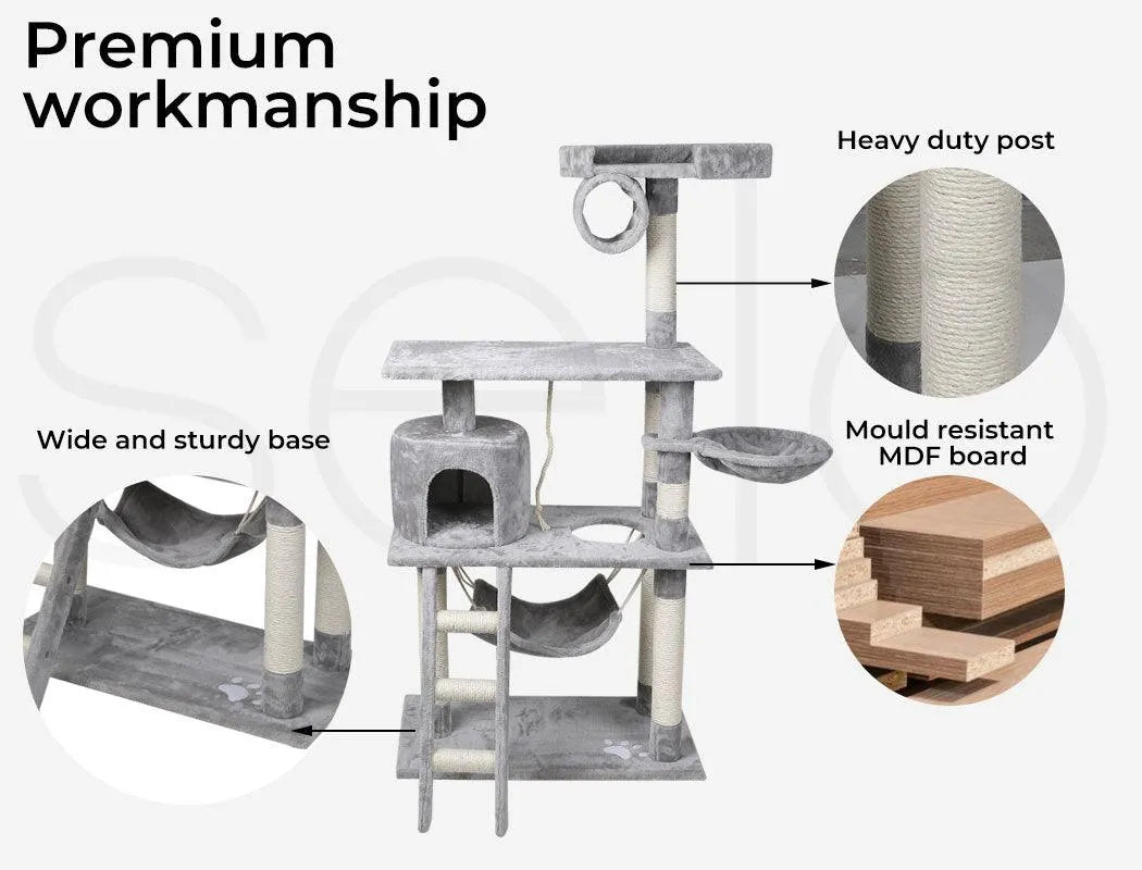 Cat Tree Scratching Post Multi Level