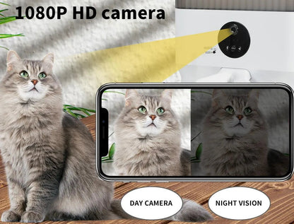 7L Smart Pet Feeder with Camera