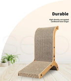 Cat Scratch Pad Cardboard Kitten Cat Scratcher Scratching Board Scratch Toy