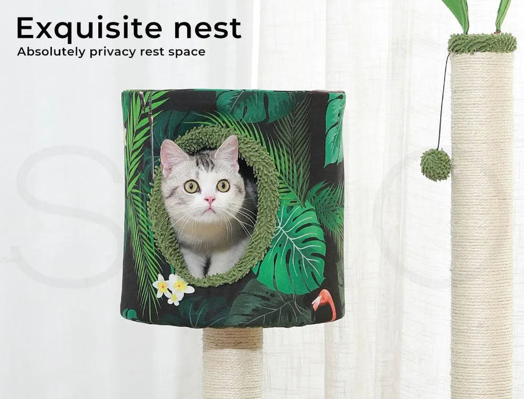 Cat Scratcher Post Cactus Multi Level Playground