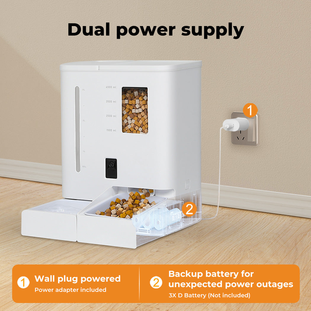 Automatic Pet Feeder 2-in-1