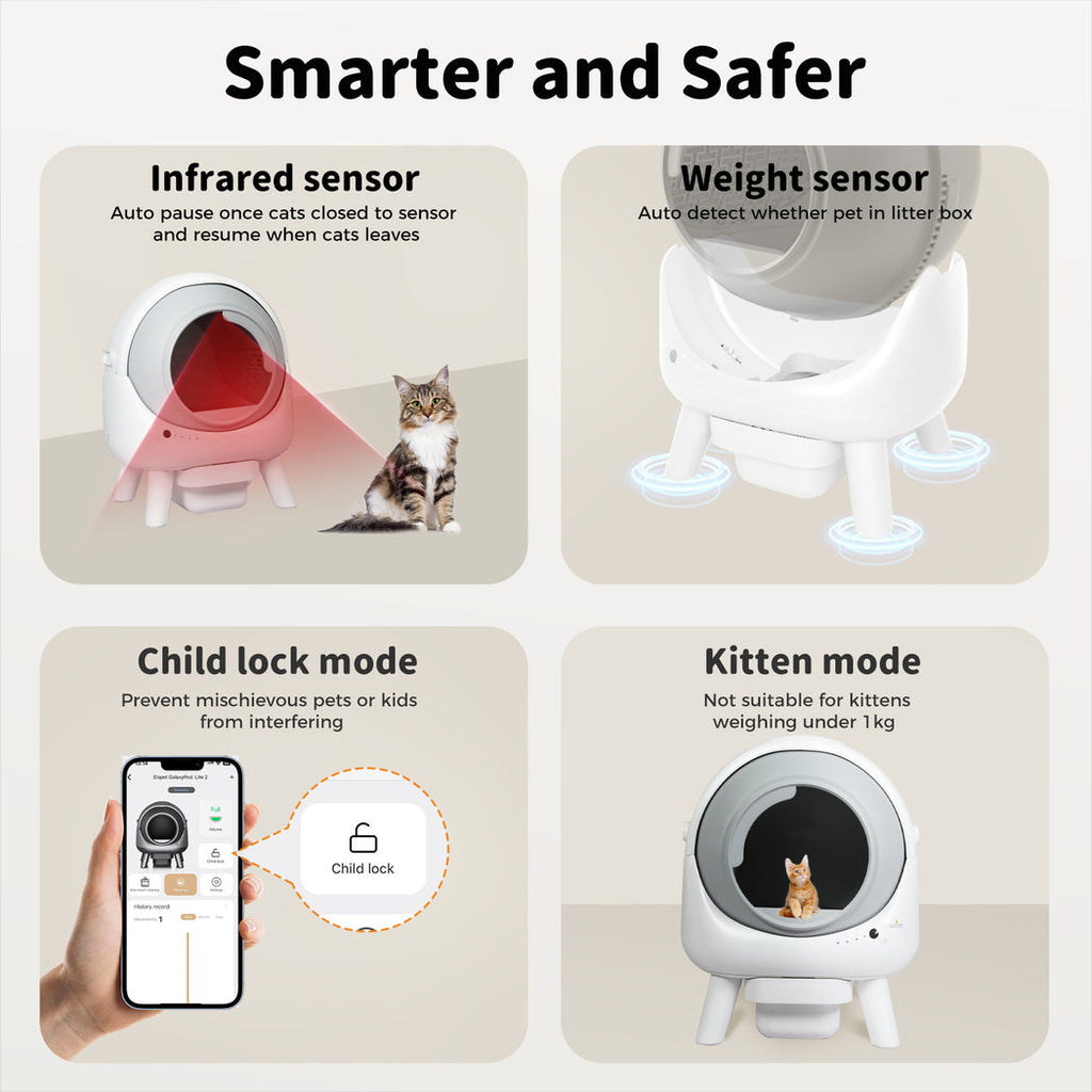 AutoClean Lite Automatic Self Cleaning Cat Litter Box