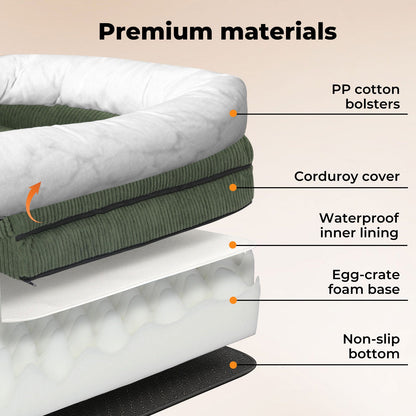 Pet Bed Non Slip Dog Mat Orthopedic Sofa  Cushion Washable Removable