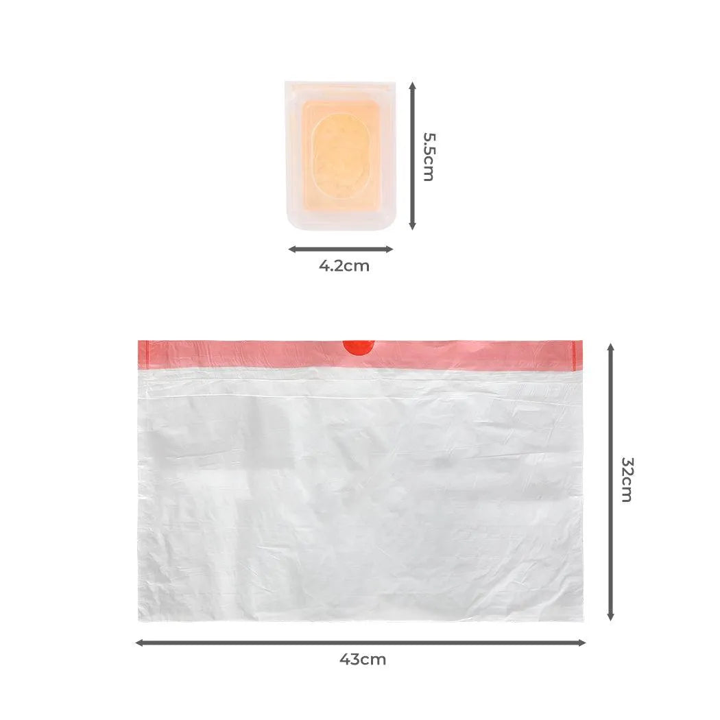 Waste Bag 10 Rolls Disposable Replacement Refill For AutoClean Pro