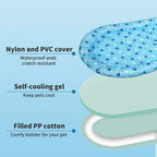 Pet Cooling Mat Dog Cat Gel Non-Toxic Bed Pillow Self-cool Summer Ice Pad