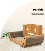 Cat Kitten Claw Scratching Board Post Scratcher Corrugated Cardboard