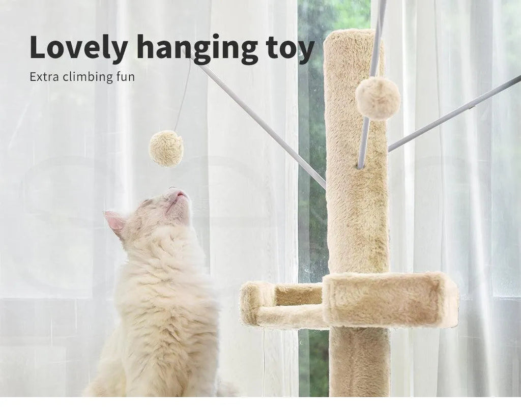 Cat Tree Scratcher Playground 210cm