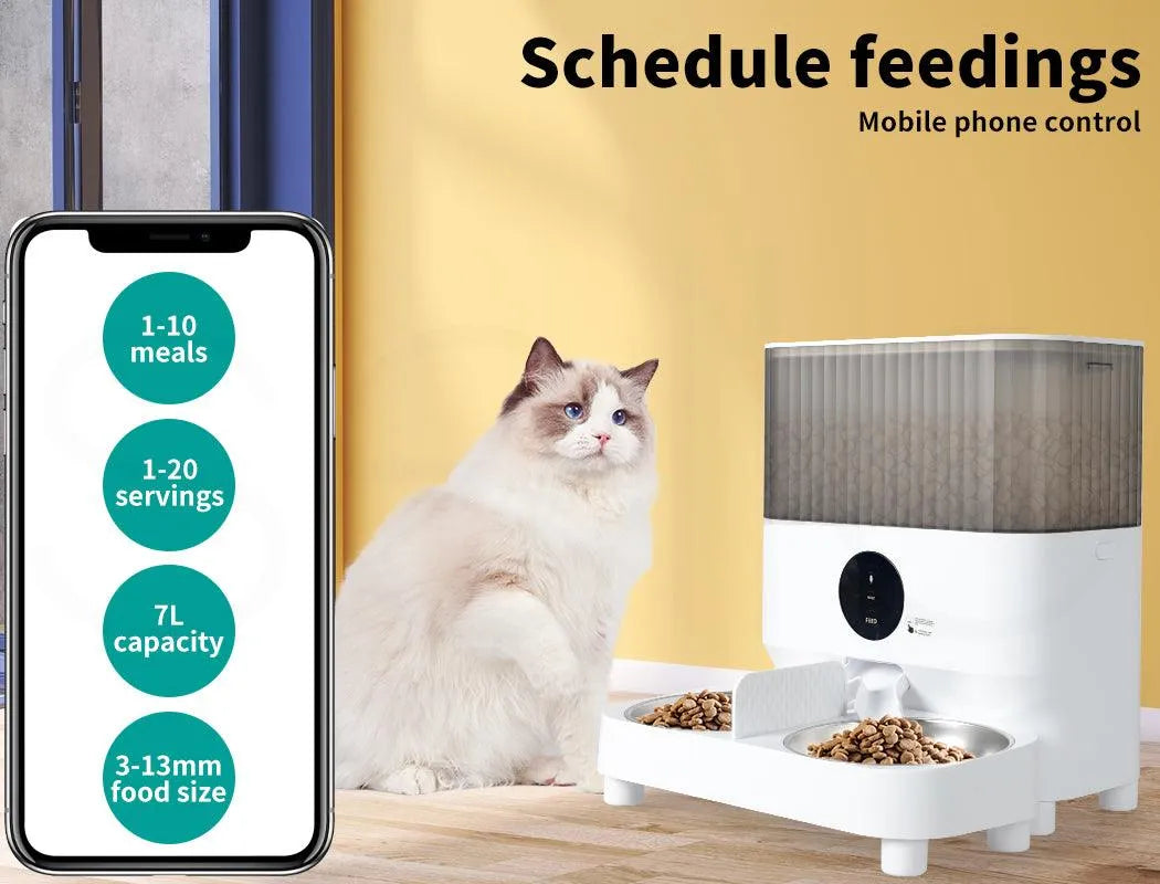 7L Automatic Pet Feeder (Voice Only)