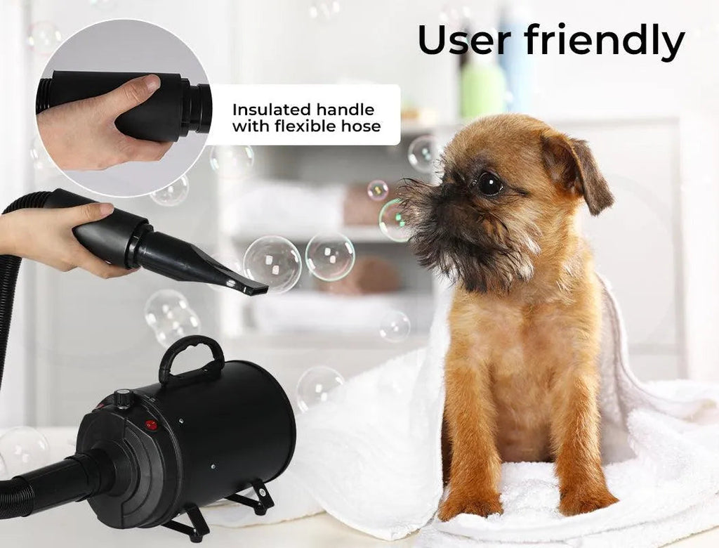 Dog Cat Pet Hair Dryer Grooming Blow Speed