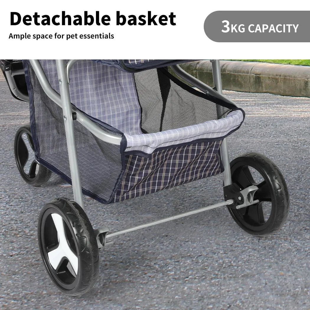 Large Dog Stroller - 3 Wheels