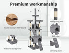 Cat Tree Scratcher Playground 210cm