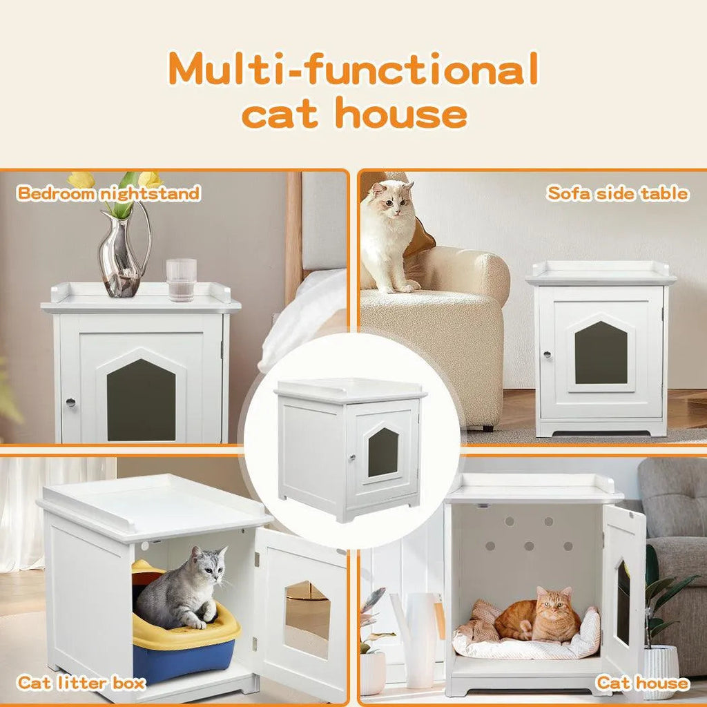 Cat Litter Box Mat Fully Enclosed Kitty Toilet
