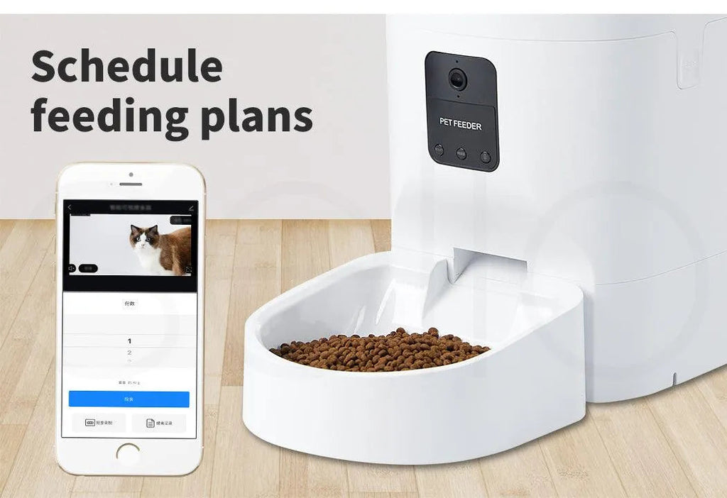Pet Smart Feeder with Camera 9L