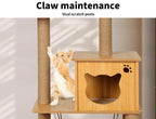 Cat Tree Scratching Post With Hammock