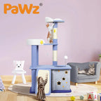 Cat Tree Post Scratching Multi-Level - Blue